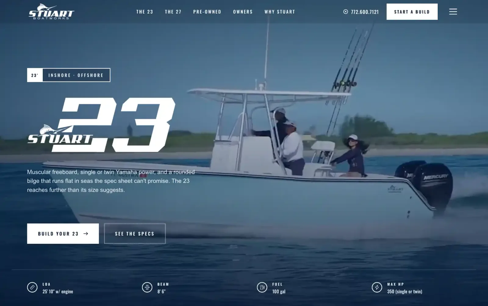 Stuart Boatworks website page 2