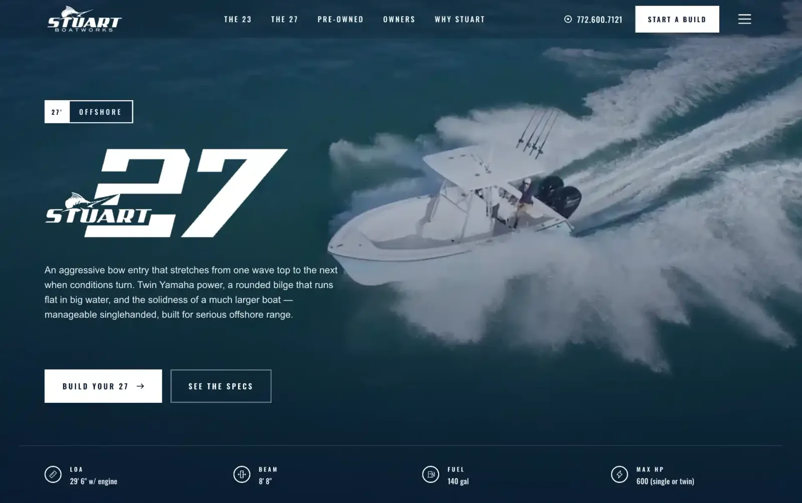 Stuart Boatworks website page 3